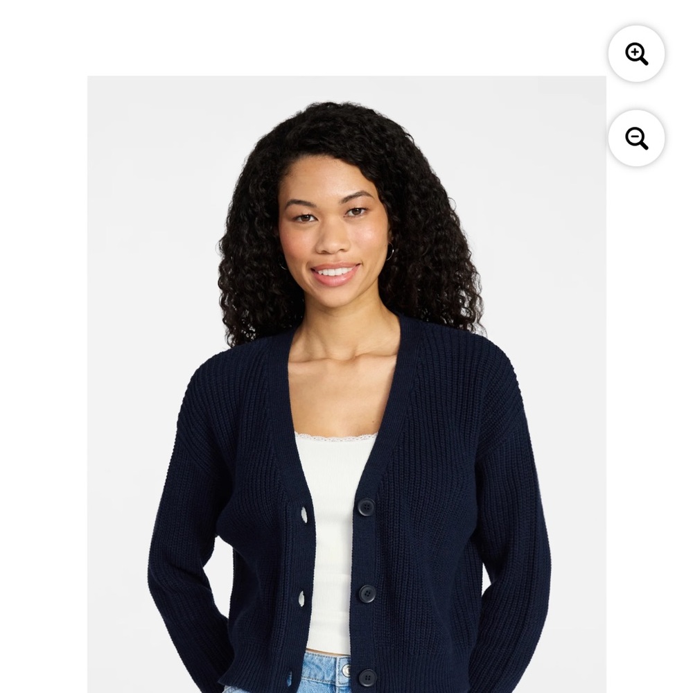 No Boundaries Cropped Knit Cardigan